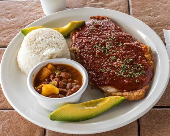 Milanesa de pollo