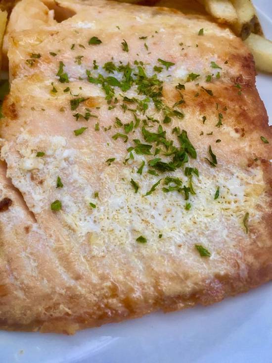 Salmón a la plancha